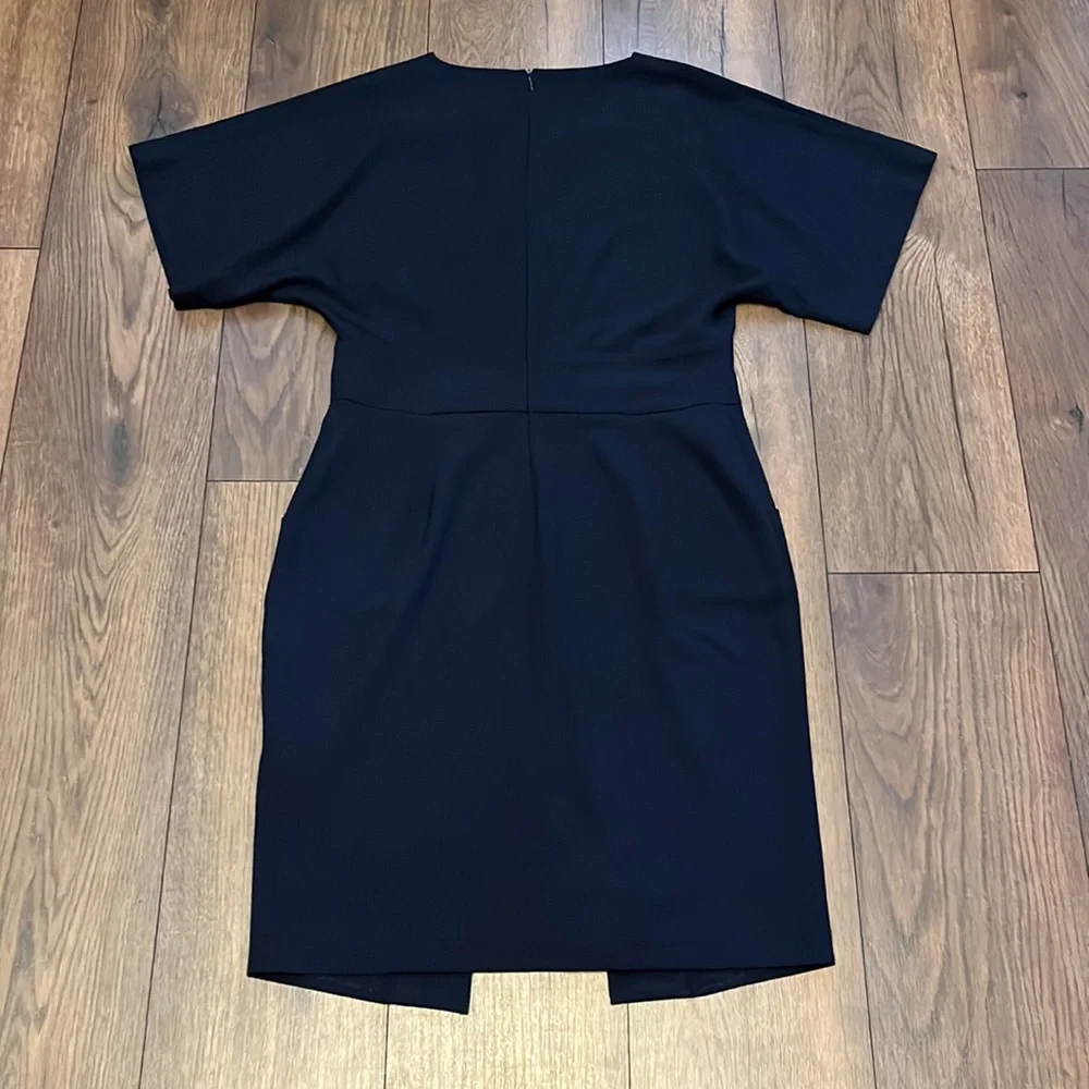 NWT Isabel by Rozarancio navy v neck dress - Picture 6 of 6